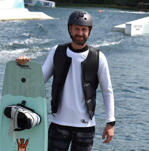 Miniaturbild: lockeres quick-dry Longsleeve Ridershirt Wakeboard Shirt mit UV Schutz BASIC