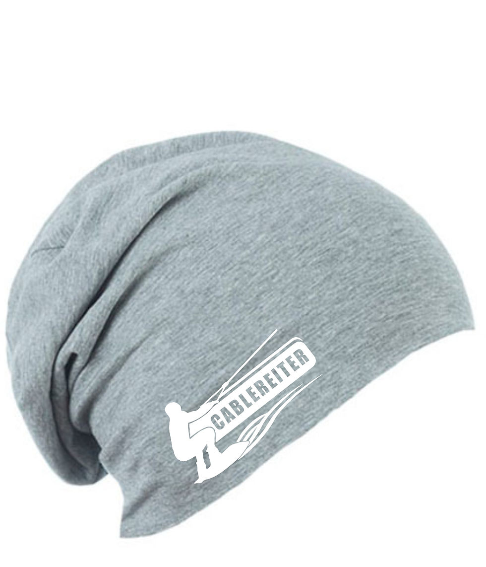 Miniaturbild: Unisex Beanie - leichte Mütze aus Baumwolle mit Cablereiter Logo