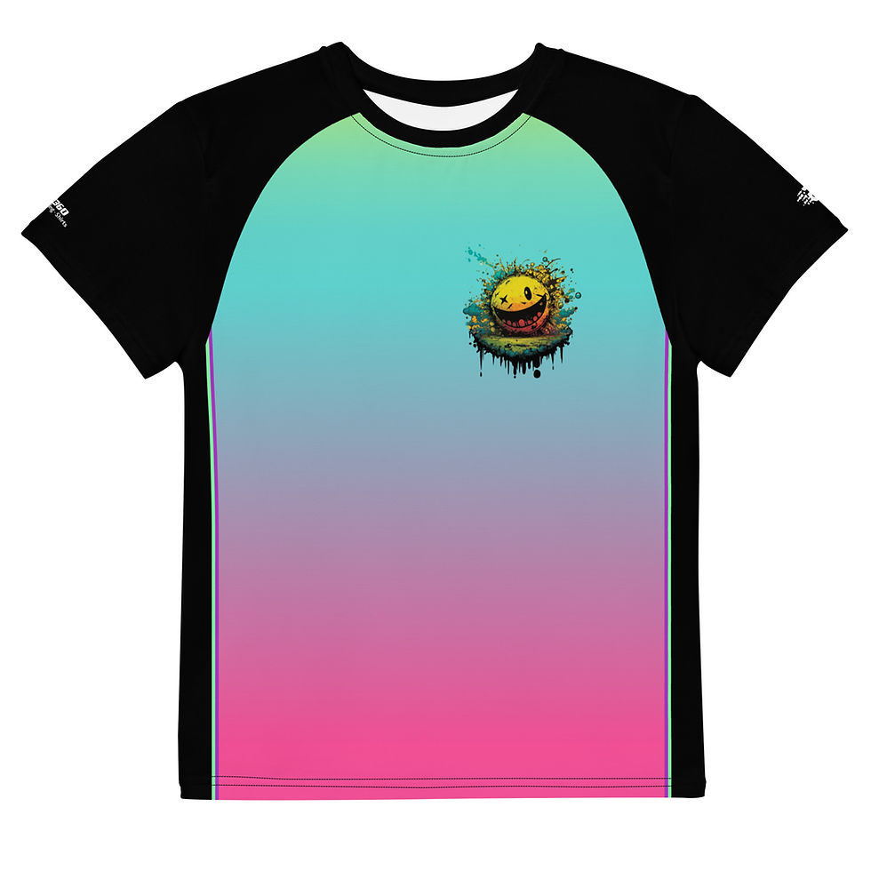 Miniaturbild: KIDS quick-dry T-Shirt Wakeboard Ridershirt / Wakeboard Shirt WILD CHILD