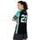 Miniaturbild: recyceltes quick-dry T-Shirt Unisex Ridershirt mit UV Schutz FOOTBALL türkis