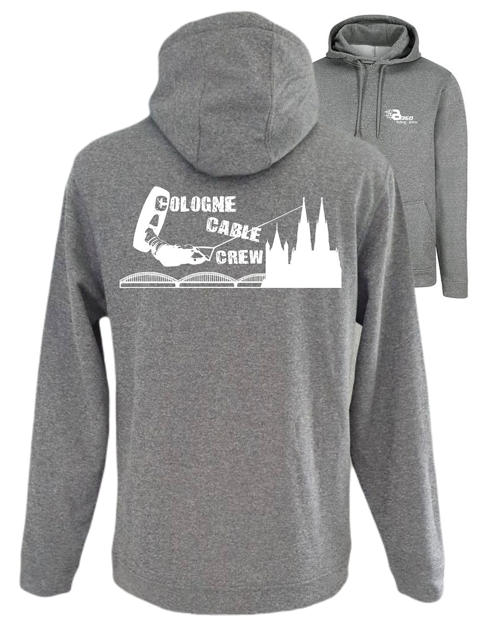 Miniaturbild: windabweisender quick-dry Riding Hoodie Cologne CableCrew