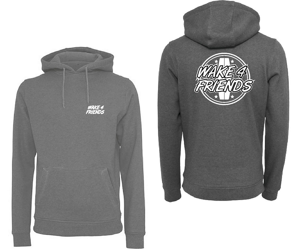 Miniaturbild: Streetwear Baumwolle Hoodie Wake4Friends