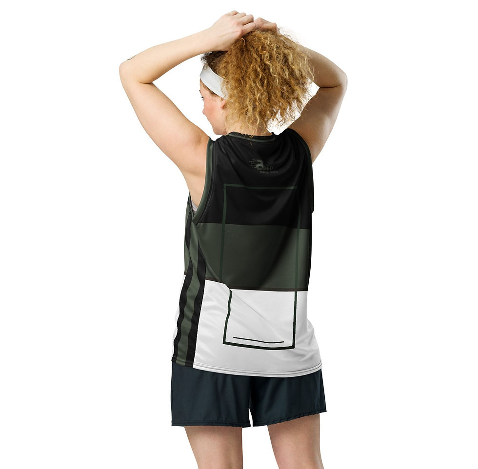 Miniaturbild: recyceltes quick-dry Tank Top Unisex Trikot mit UV Schutz OLIVE