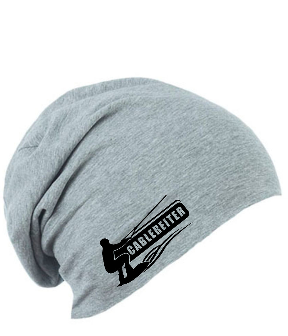 Miniaturbild: Unisex Beanie - leichte Mütze aus Baumwolle mit Cablereiter Logo