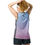Thumbnail: recyceltes quick-dry Tank Top Unisex Trikot mit UV Schutz CCC blau/rosa