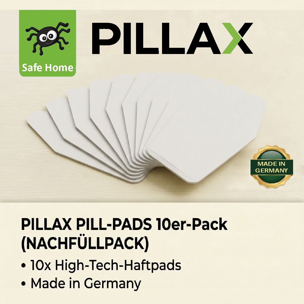 Pill-Pads 10er-Pack (Nachfüllpack)