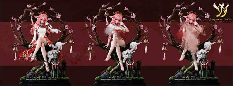 Thumbnail: 【PRE-ORDER】  Imagination Studio - Genshin Impact - Yae Miko Resin Statue GK