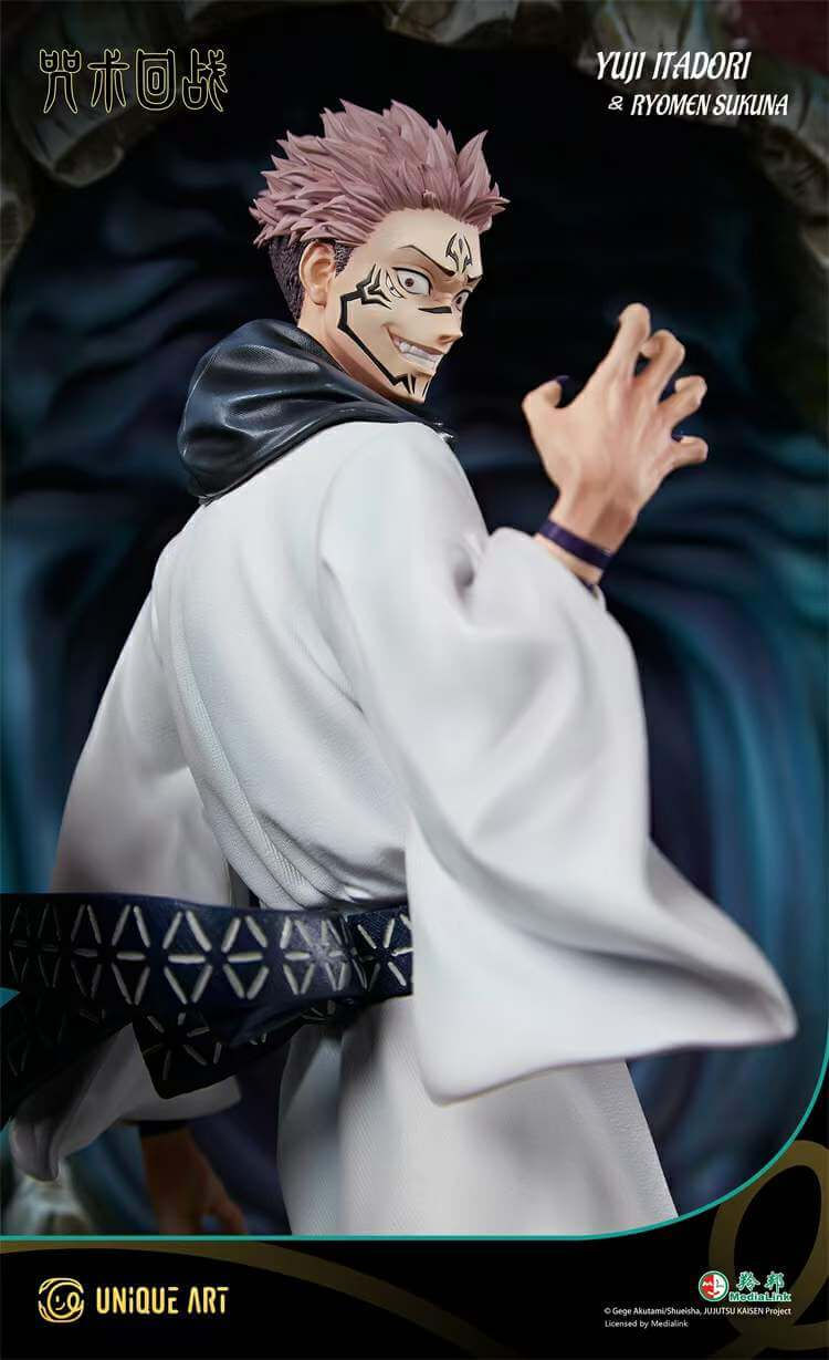 Thumbnail: UNiQUE ART Studio - Licensed Jujutsu Kaisen - Yuji Itadori & Ryomen Sukuna