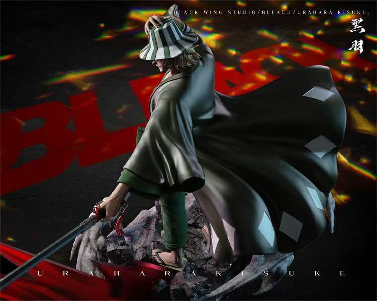 Thumbnail: Kisuke Urahara Bleach Resin Statue (Pre-Order) | Black Wing Studio