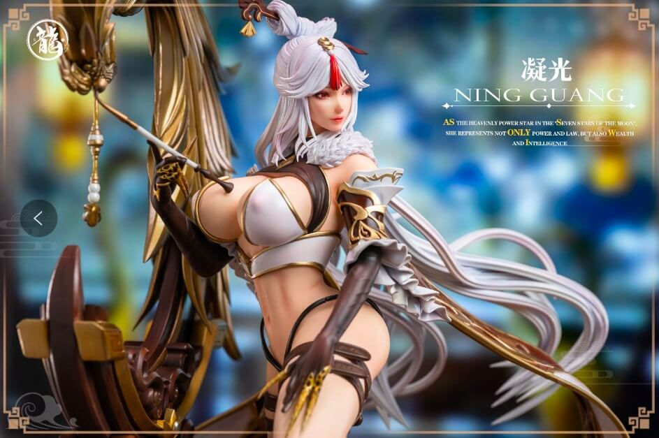 Thumbnail: Dragon Studio - Genshin Impact Series 004 - Ning Guang Resin Statue GK Figure