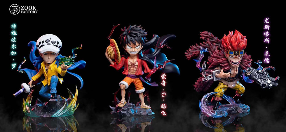 Thumbnail: Series 001 - Luffy One Piece Resin Statue (Pre-Order) | Zook Factory Studio