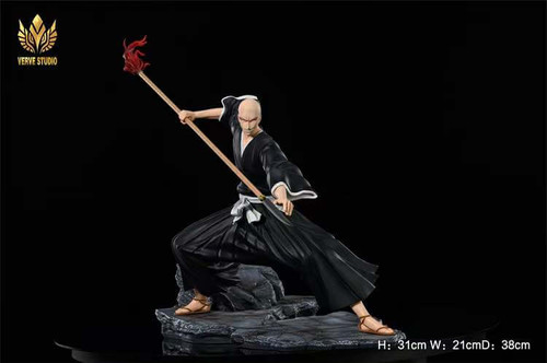 BLEACH  Verve-STUDIO まだらめいっかく フィギュア READY STOCK】Verve Studio - Bleach Series 001 - Ikkaku Madarame