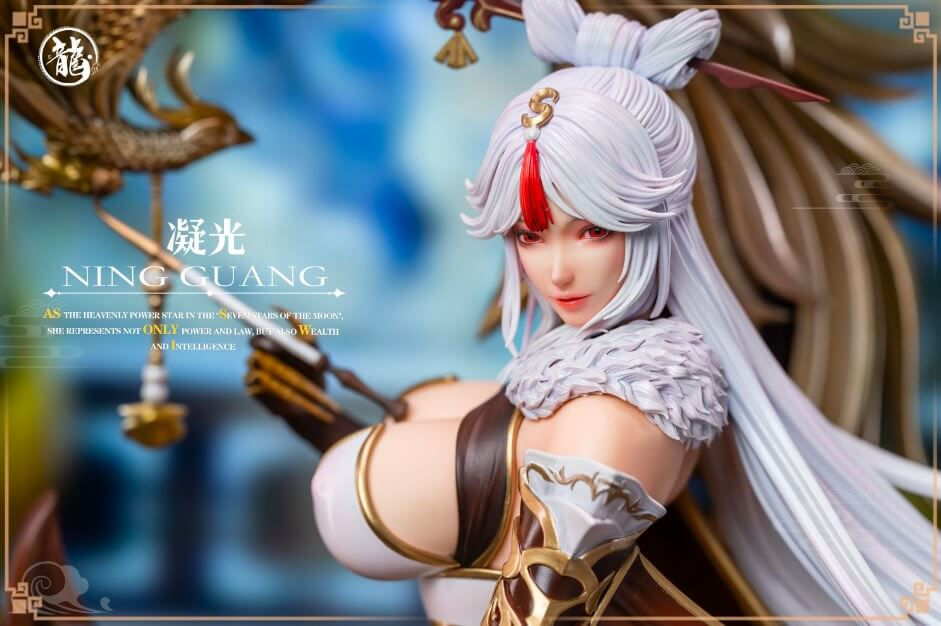 Thumbnail: Dragon Studio - Genshin Impact Series 004 - Ning Guang Resin Statue GK Figure