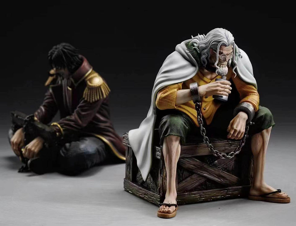 Thumbnail: BT Studio - Silver Rayleigh Resin Statue (Pre-Order) - One Piece