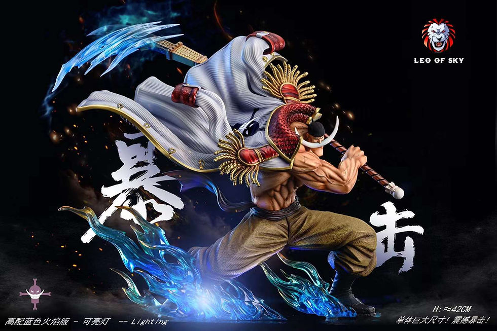 Thumbnail: Tian Shi Studio - One Piece - Whiteboard Edward Newgate Resin Statue