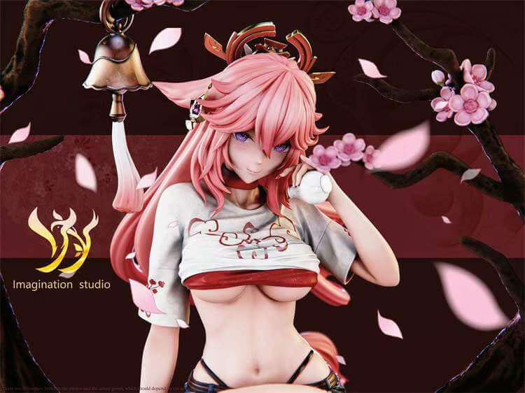 Thumbnail: 【PRE-ORDER】  Imagination Studio - Genshin Impact - Yae Miko Resin Statue GK