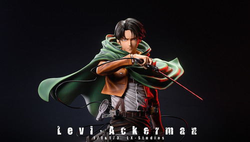 PRE-ORDER】 LX Studio - Attack on Titan Levi Ackerman Resin Statue
