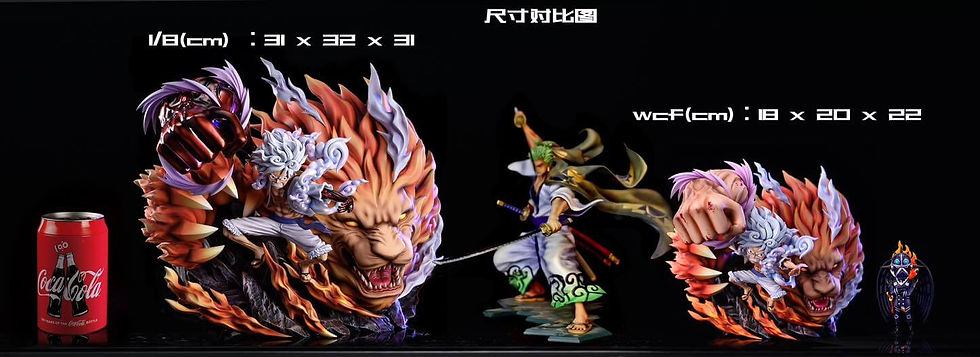 Thumbnail: TH Studio - Lion Luffy Nika WCF Resin Statue (Pre-Order) - One Piece