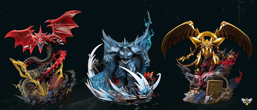 Thumbnail: WASP Studio - Yu-Gi-Oh Series 003 - Obelisk the Tormentor Base Resin Statue GK