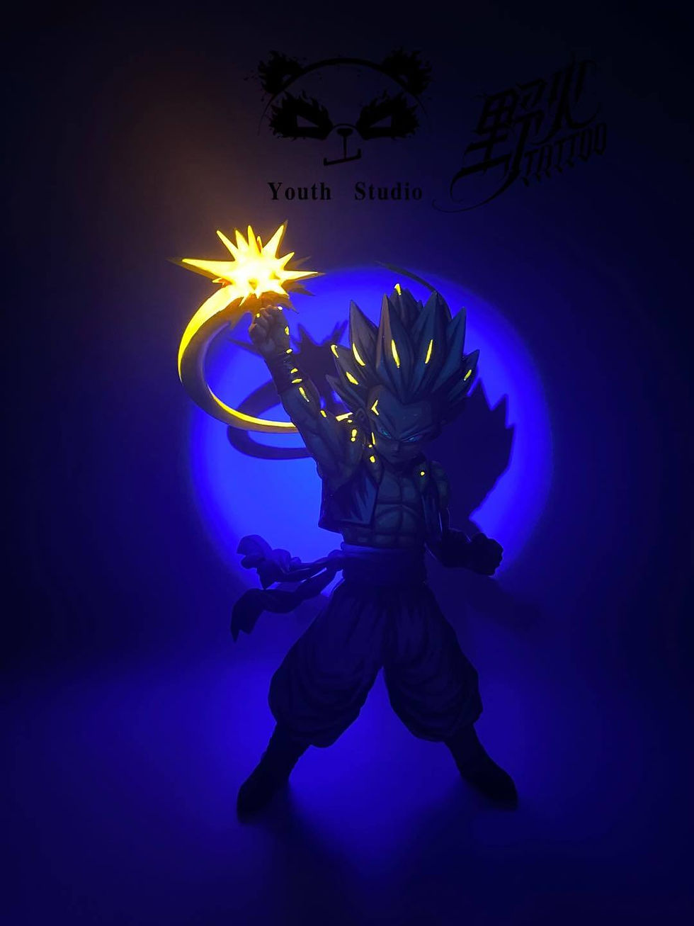 Thumbnail: Gotenks Repaint Dragon Ball Resin Statue (Pre-Order) | Youth Studio