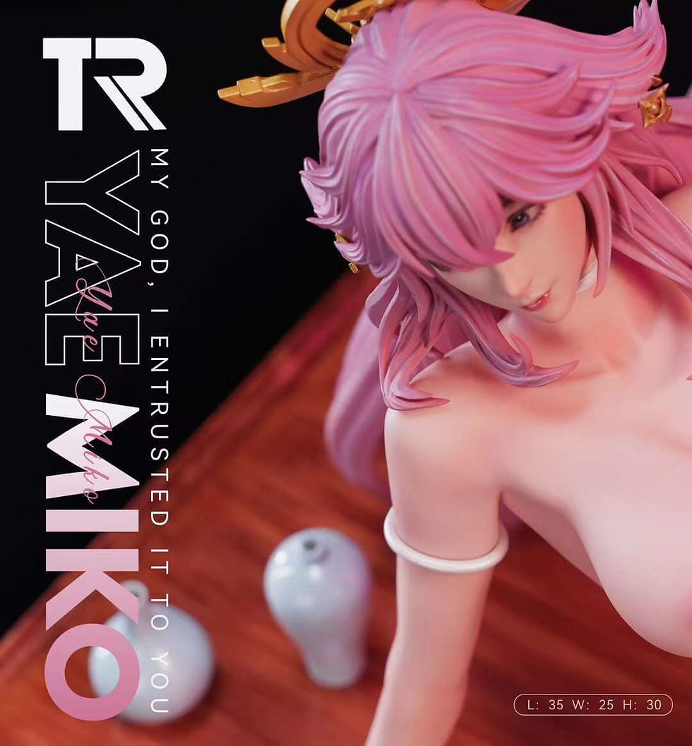 Thumbnail: 【PRE-ORDER】  TR Studio - Girlfriend Series 001 - Yae Miko Resin Statue GK Figure