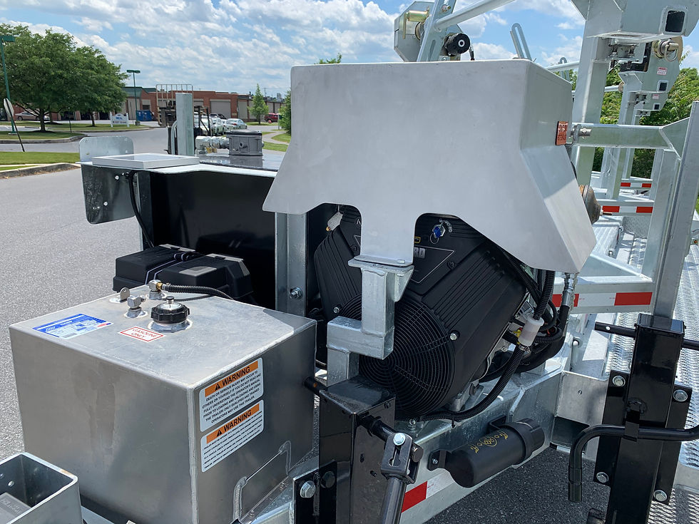 35HP HYDRAULIC POWER PACK W/ TRIPLE STACKED PUMP