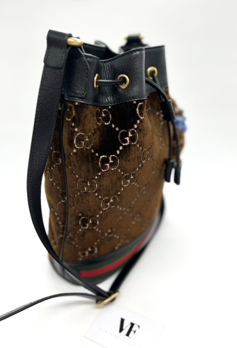 Gucci Gucci Secchiello Ophidia Velvet immagine 3