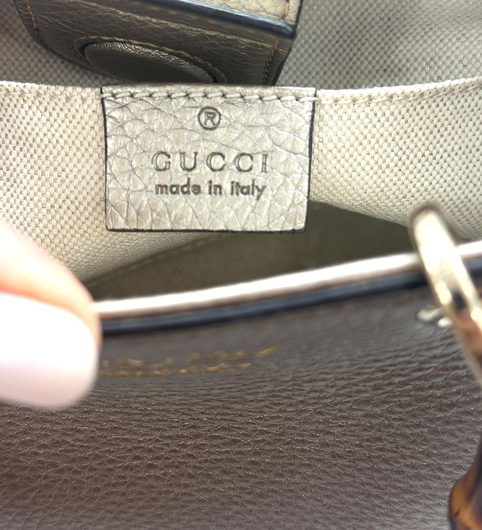 Miniatura: Gucci Bamboo Mini Shopper