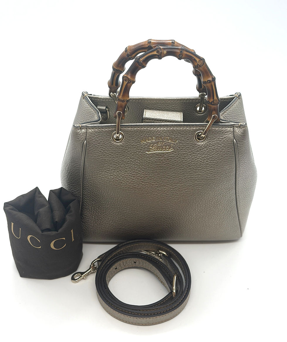 Miniatura: Gucci Bamboo Mini Shopper