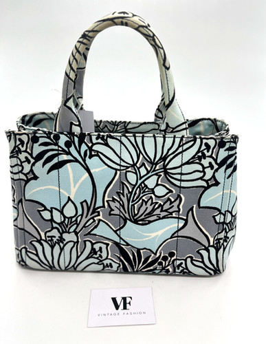 Prada Prada Borsa Stampata a Fiori immagine 2