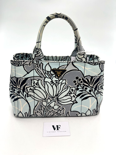 Prada Prada Borsa Stampata a Fiori