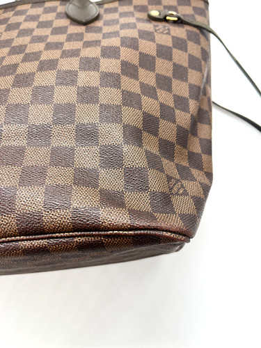 Louis Vuitton Louis Vuitton Neverfull Damier Ébène immagine 3