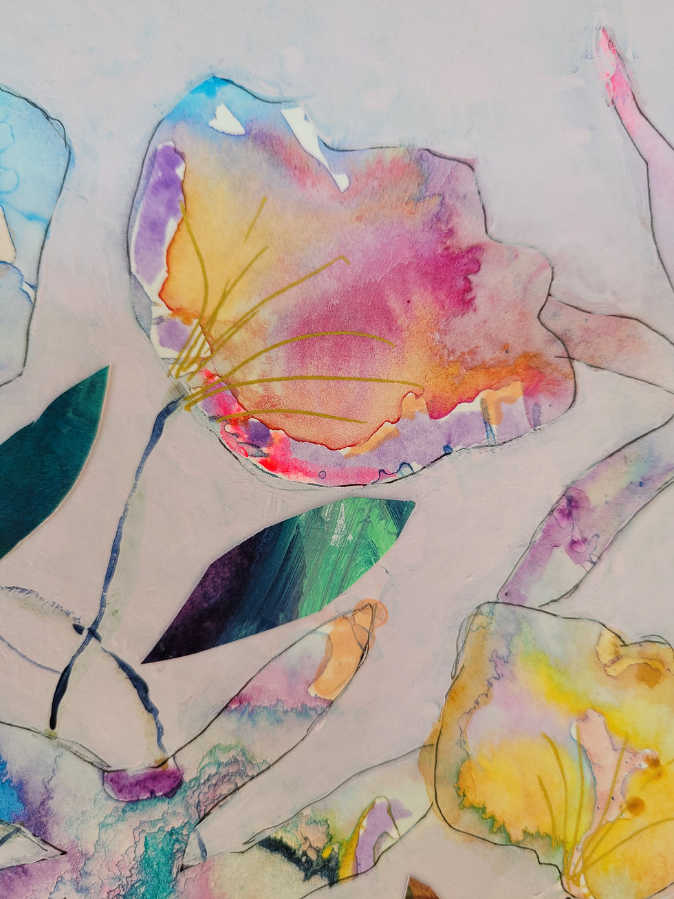 Thumbnail: Nightshade - Original painting on Paper