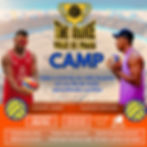 Camp de Vôlei de Praia "Time Grande": Aprimore seu jogo com Legran James e Hudson Ventura em um dia de aprendizado e prática na Arena Erre Jota, sábado 25/01.