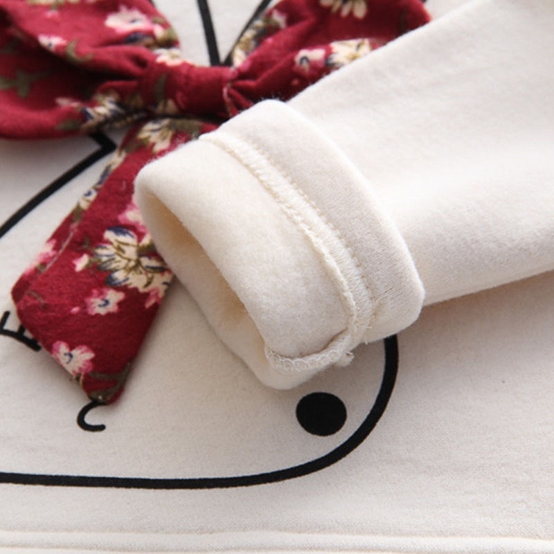 Thumbnail: Toddler bunny print sweatshirt