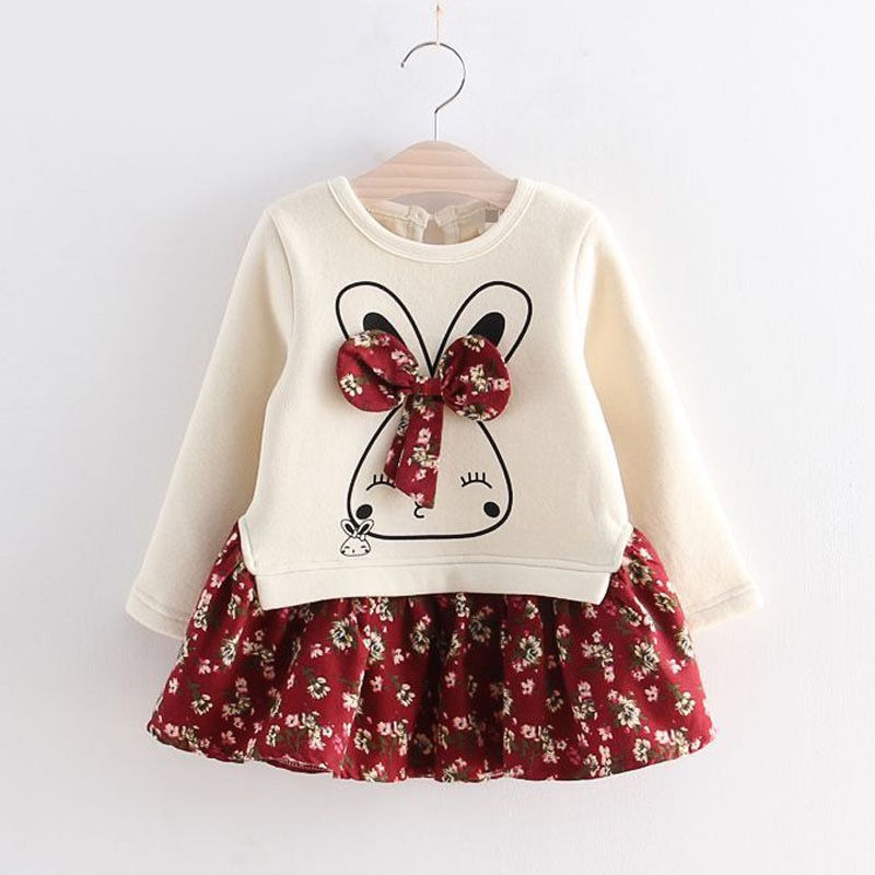 Thumbnail: Toddler bunny print sweatshirt