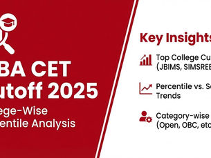 MBA CET Cutoff 2025: College-Wise Percentile Analysis