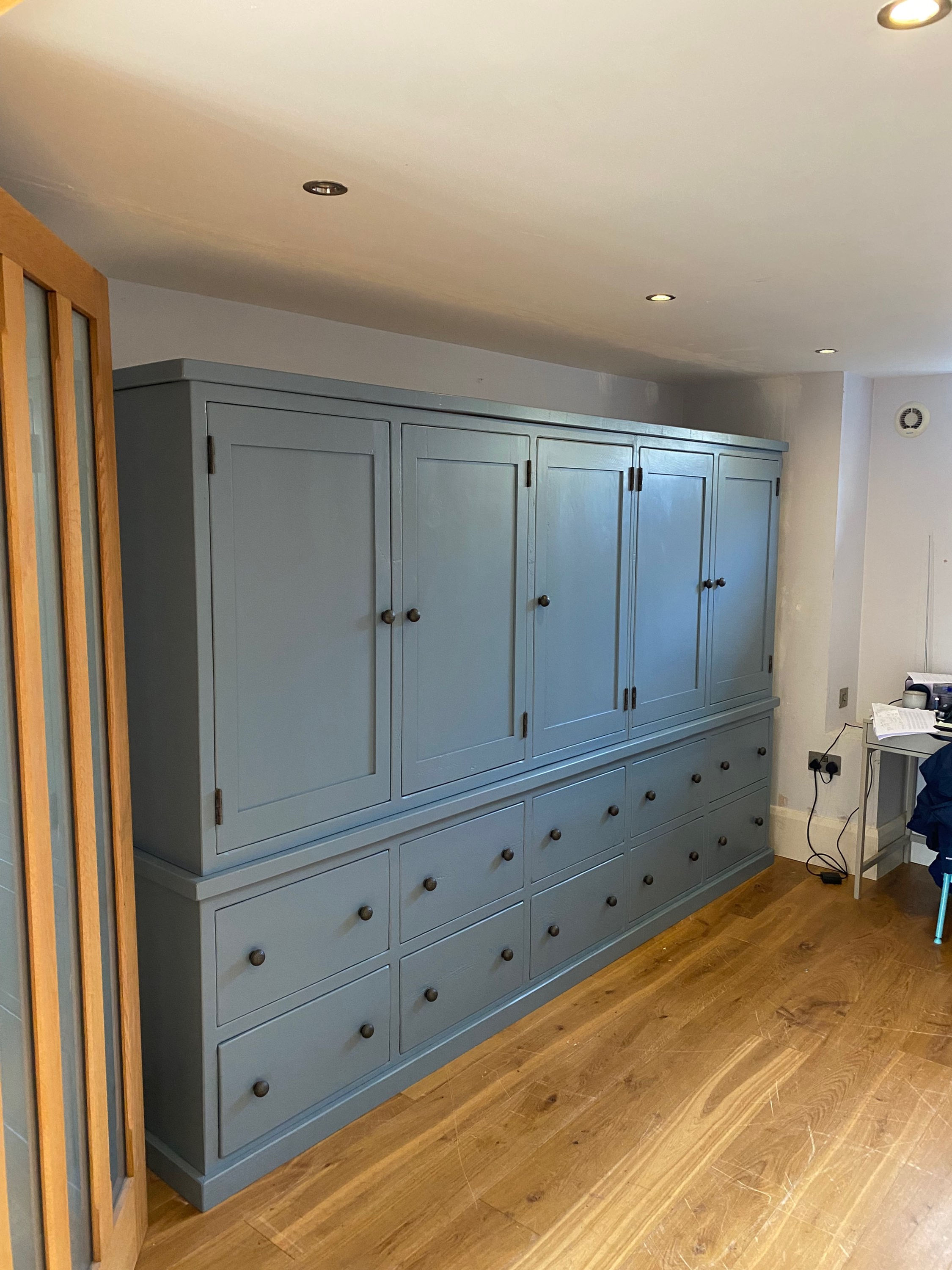 Large kitchen larder 