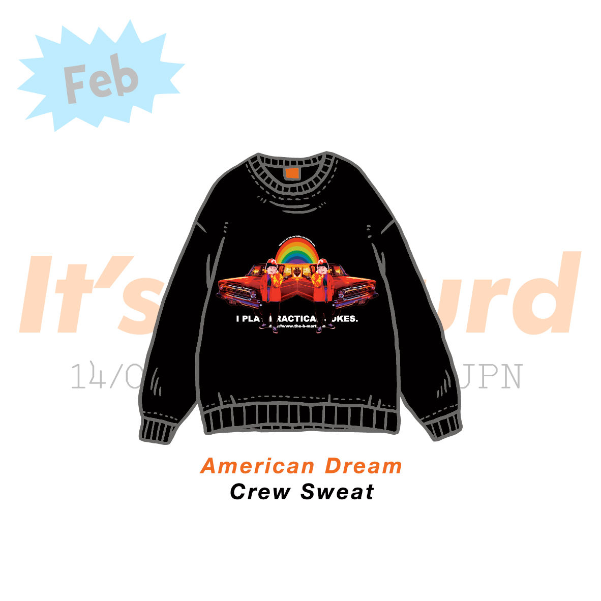 American Dream Crew Sweat