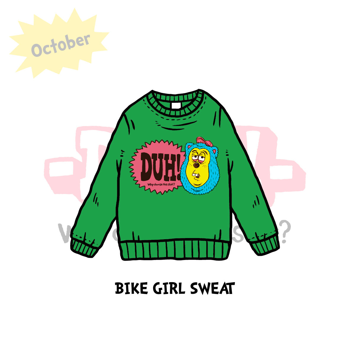 BIKE GIRL SWEAT