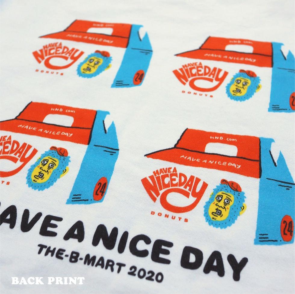 サムネイル： DONUTS BOX RAGLAN SHIRT
