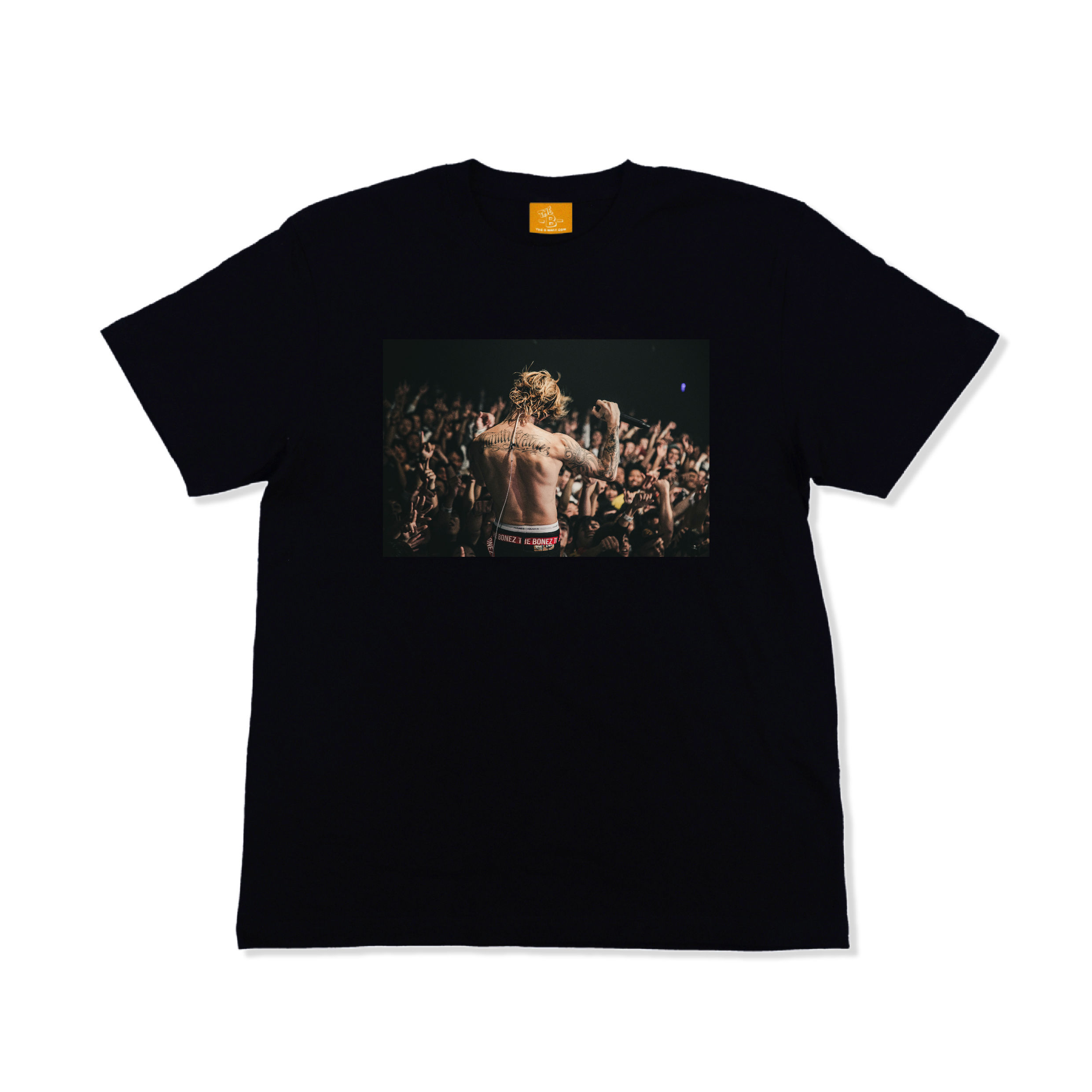 TAKAHIRO TAKINAMI // live!! live!! live!! T-Shirts Black