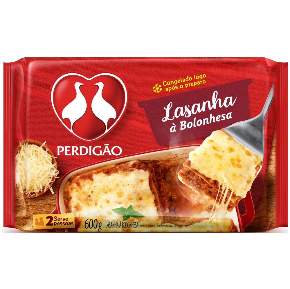 LASANHA BOLONHESA CONG. PERDIGAO 6X600G