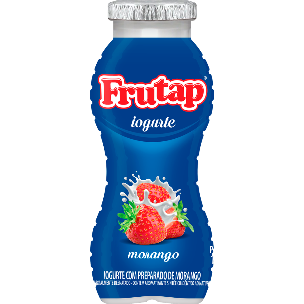 IOGURTE MORANGO PET FRUTAP 24X160G