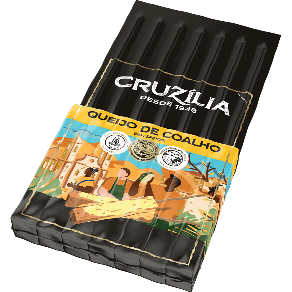 QUEIJO DE COALHO ESPETO CRUZILIA 400G APX