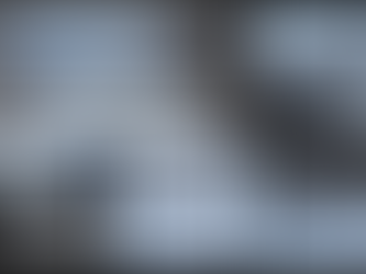 Collage of snowy landscape with forests, bench, bluffs, and house.