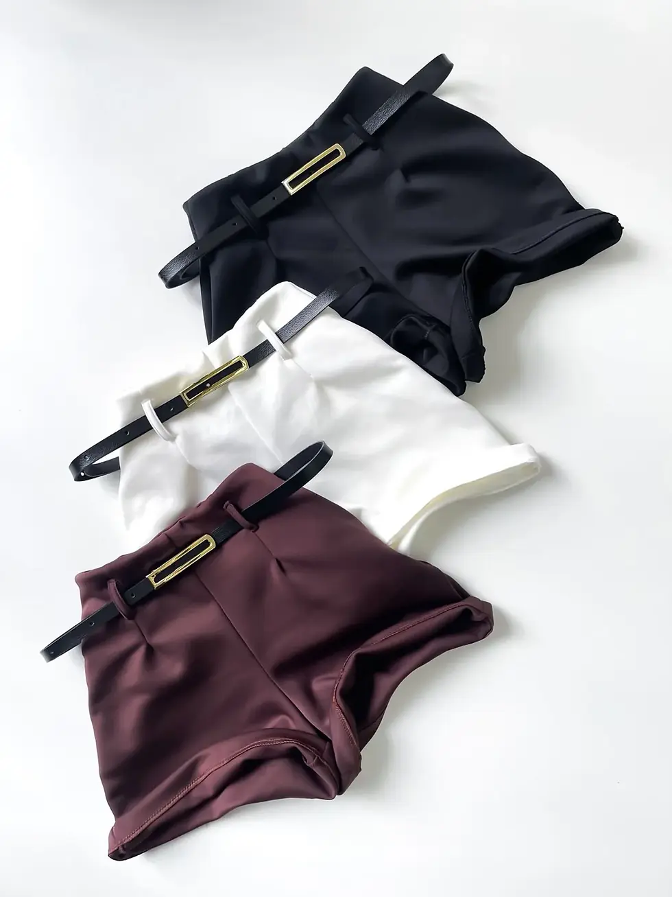 Miniatura: Shorts em Neoprene com Cinto 