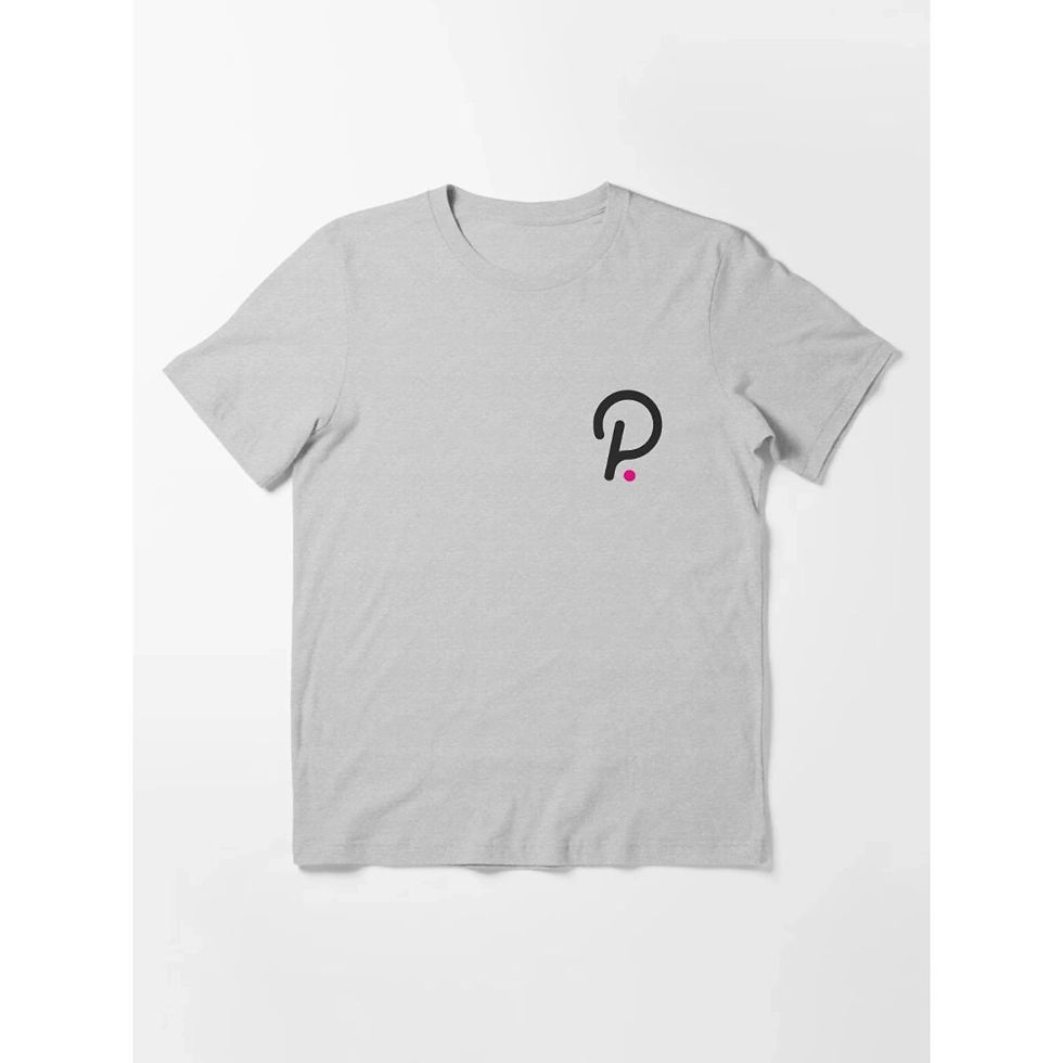 Miniatura: Camiseta masculina Polkadot DOT Criptomoeda bitcoin aposta investidor