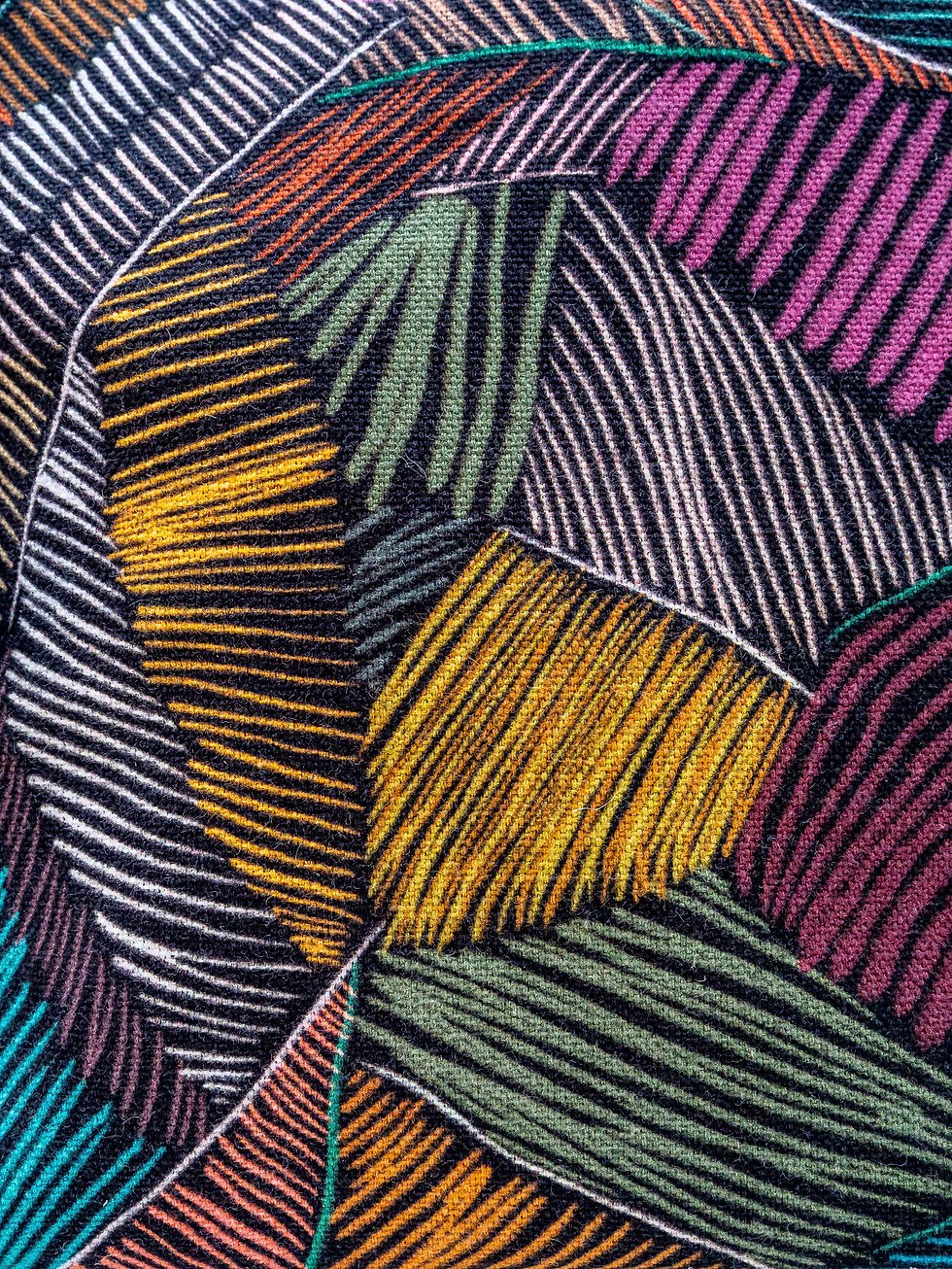 Miniature : Pochette imprimée "crayons de couleur"