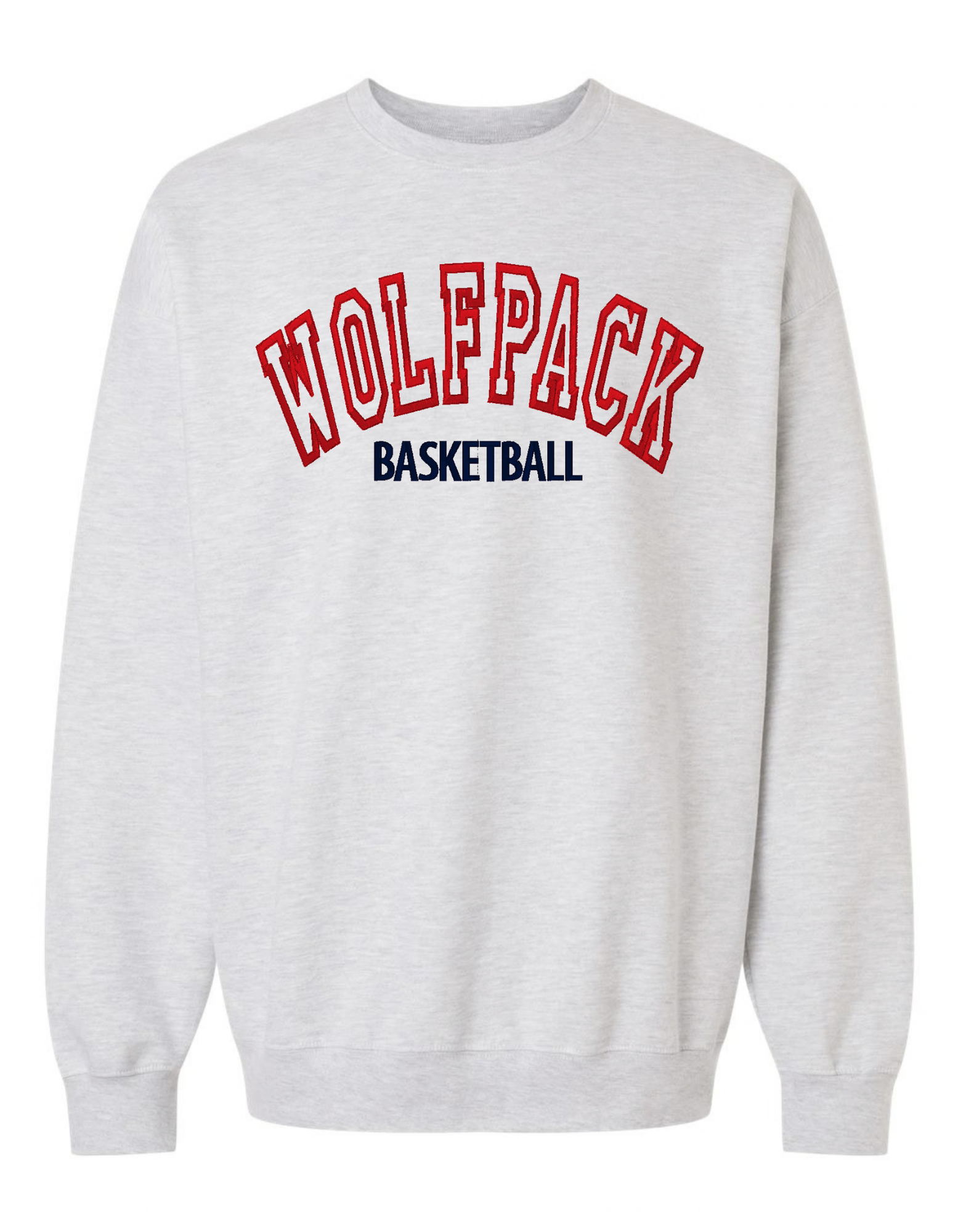 Wolfpack Embroidered Crew Neck